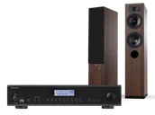 Zestawy stereo - Rotel A14 MkII (czarny) + Tesi 5 (mokka) - miniaturka - grafika 1