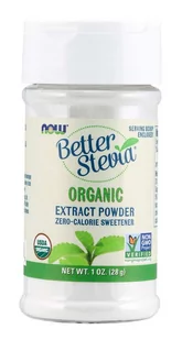 Now® Foods NOW Better Stevia Extract Powder, Organiczny, 28 g - Cukier i słodziki - miniaturka - grafika 1