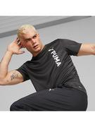 Koszulki męskie - Puma Koszulka sportowa w kolorze czarnym - miniaturka - grafika 1