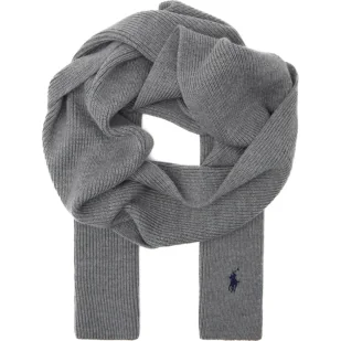 POLO RALPH LAUREN Wełniany szal - Apaszki i szaliki męskie - miniaturka - grafika 1