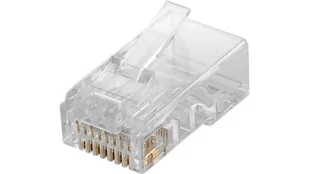 Wtyk sieciowy RJ45 8P8C Cat 6 Nieekranowany - Wtyczki i adaptery - miniaturka - grafika 1