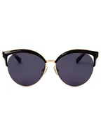 Okulary przeciwsłoneczne - Bolon Dziecięce okulary przeciwsłoneczne w kolorze złoto-czarnym - miniaturka - grafika 1