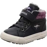 Buty dla dziewczynek - KangaROOS KAVU III sneakersy dziewczęce, Dk Navy Grape, 25 EU - miniaturka - grafika 1