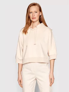 Sisley Bluza 3IPRL5003 Beżowy Regular Fit - Bluzy damskie - miniaturka - grafika 1