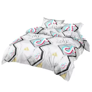 Pościel 160 x 200 3cz Satynowa Maria 2244 - Pościel - miniaturka - grafika 2