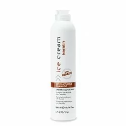 Inebrya Ice Cream Keratin szampon restrukturyzujący z keratyną 300ml - Szampony do włosów - miniaturka - grafika 1