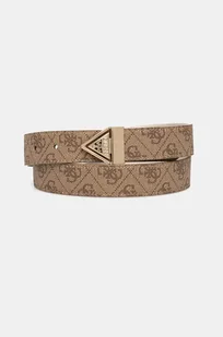 Guess pasek dwustronny ECO ERICA damski kolor brązowy BW9142 P4330 - Paski - miniaturka - grafika 1