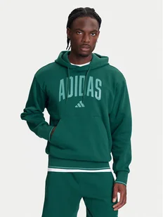 adidas Bluza Collegiate KC3873 Zielony Regular Fit - Bluzy męskie - miniaturka - grafika 1
