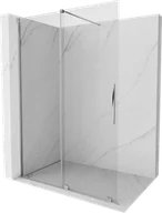 Ścianki i drzwi prysznicowe - Mexen Velar drzwi prysznicowe rozsuwane Walk-in 160 cm, transparent, chrom - 871-160-000-03-01 - miniaturka - grafika 1