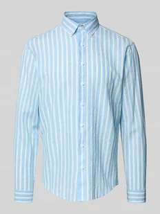 Koszula casualowa o kroju slim fit z kołnierzykiem typu button down - Koszule męskie Koszula casualowa o kroju slim fit z kołnierzykiem typu button down - Koszule męskie - miniaturka - grafika 1