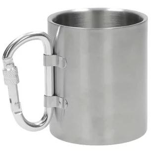 MFH Termiczny Kubek Survival 300ml z Karabinkiem - Kuchnia turystyczne i akcesoria - miniaturka - grafika 1