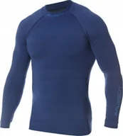 Bluzy sportowe męskie - Brubeck LS15290 Bluza męska EXTREME THERMO ciemnoniebieski S - miniaturka - grafika 1