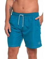 Spodenki damskie - Męskie spodenki szorty kąpielowe Moraj KSZ2700-006 turkus 3XL - miniaturka - grafika 1