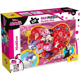 Puzzle dwustronne maxi Myszka Minnie 108 - Puzzle - miniaturka - grafika 1