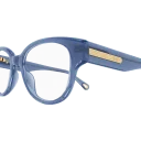 Okulary przeciwsłoneczne Chloé CH0124O 008 - Okulary korekcyjne, oprawki, szkła - miniaturka - grafika 7