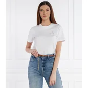 Koszulki i topy damskie - Patrizia Pepe T-shirt | Regular Fit - miniaturka - grafika 1