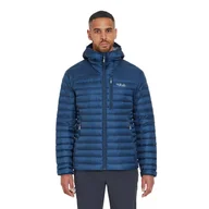 Odzież trekkingowa męska - Kurtka puchowa męska Rab Microlight Alpine Jacket z kapturem - miniaturka - grafika 1