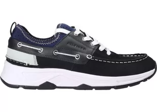 Tommy Hilfiger Sneakersy FM0FM02659 40 Fasion Boat Shoe Sneaker - Sneakersy damskie - miniaturka - grafika 1