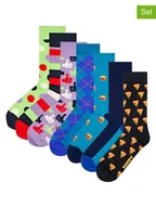 Skarpetki męskie - Happy Socks 7-częściowy zestaw prezentowy w różnych kolorach - miniaturka - grafika 1