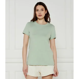 Armani Exchange T-shirt Regular Fit - Koszulki i topy damskie - miniaturka - grafika 1