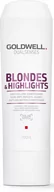 Odżywki do włosów - Goldwell Dualsenses Blondes & Highlights, odżywka neutralizująca do włosów blond i z pasemkami, 200 ml - miniaturka - grafika 1