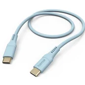 Kable - Kabel HAMA Ładujący/data Flexible USB-C - USB-C 1.5m Niebieski - miniaturka - grafika 1
