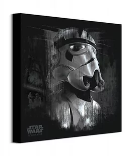 Star Wars Rogue One Stormtrooper Black - obraz na płótnie - Obrazy i zdjęcia na płótnie - miniaturka - grafika 1
