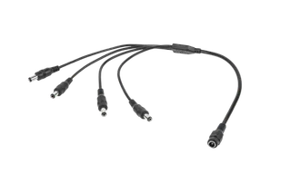 NoName Kabel 1 x Gn.DC 2,1/5,5-4x wtyk DC 2,1/5,5 LX3321 Inne - Akcesoria do monitoringu - miniaturka - grafika 5
