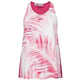 HEAD Agility Tank Top dziewczęcy, Mulberry/Print, 128 - Koszulki i topy damskie - miniaturka - grafika 1