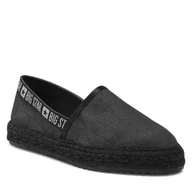 Espadryle damskie - Big Star Espadryle JJ274878 Black - miniaturka - grafika 1
