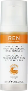 Ren CLEAN SKINCARE GLYCOL LACTIC RADIANCE RENEWAL MASK - Maska do twarzy - Maseczki do twarzy - miniaturka - grafika 2