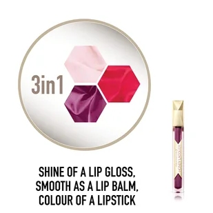Max Factor Honey Lacquer lakier do ust odcień Regale Burgundy - Szminki - miniaturka - grafika 6