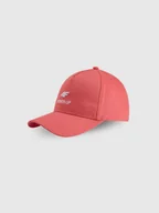 Czapki damskie - 4F Czapka z daszkiem strapback uniseks - różowa S/M - miniaturka - grafika 1