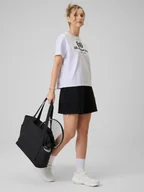 Spodenki damskie - 4F Spodenki dresowe damskie - czarne XXL - miniaturka - grafika 1