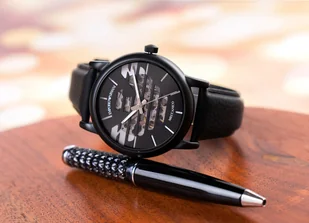 Zegarek Zegarek męski ARMANI AUTOMATIC AR60032 (zi062a) - Zegarki męskie - miniaturka - grafika 9