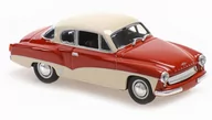 Samochody i pojazdy dla dzieci - Minichamps Wartburg A 311 Coupe 1958 Red White 1:43 940015921 - miniaturka - grafika 1