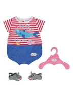 Akcesoria dla lalek - Baby Born Ubranko "BABY born Bath Pyjamas & Clogs" dla lalek - 3+ - miniaturka - grafika 1