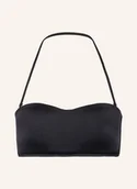Stroje kąpielowe - Seafolly Góra Od Bikini Bandeau Seafolly Collective schwarz - miniaturka - grafika 1