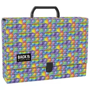 Teczka z rączką gruba Backup 5A17 - DERFORM - Szkolne artykuły papiernicze - miniaturka - grafika 1
