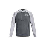 Bluzy męskie - Męska bluza dresowa nierozpinana z kapturem UNDER ARMOUR UA Rival 1373363-012 - miniaturka - grafika 1
