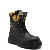 Botki damskie - Versace Jeans Couture Botki - miniaturka - grafika 1