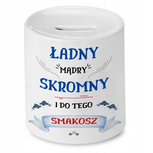 Skarbonka 330 ml Dla Tymona Syna Dziecka Prezent z Nadrukiem ze Zdjęciem + Opakowanie na prezent (wzór 04) - Skarbonki - miniaturka - grafika 1