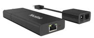 Pozostałe akcesoria sieciowe - Yealink USB2CAT5E-EXT Nadajnik i odbiornik sieci Czarny 1303109 - miniaturka - grafika 1