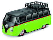 Samochody i pojazdy dla dzieci - Maisto 15494 Design Volkswagen Van 'Samba' 1/64 - miniaturka - grafika 1