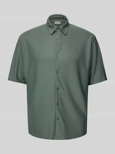 Koszula casualowa o kroju relaxed fit z rękawem o dł. 1/2 model ‘BOYY’ - Koszule męskie - miniaturka - grafika 1