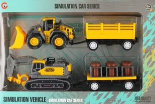 Mega Creative MASZYNA BUD P/B AKC 28X19X7 MC WB 48/96. - Samochody i pojazdy dla dzieci - miniaturka - grafika 1