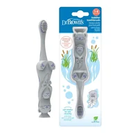 Szczoteczki do zębów dla dzieci - Dr Brown's Szczoteczka Do Mycia Zębów Dla Dzieci Wydra 12+ - miniaturka - grafika 1