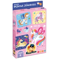 Układanki dla dzieci - CzuCzu Puzzle. Bajkowe jednorożce K008035 - puzzle - miniaturka - grafika 1
