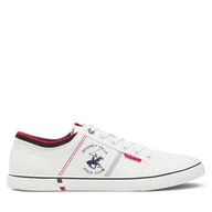 Trampki męskie - Tenisówki Beverly Hills Polo Club M-VSS24010 Biały - miniaturka - grafika 1