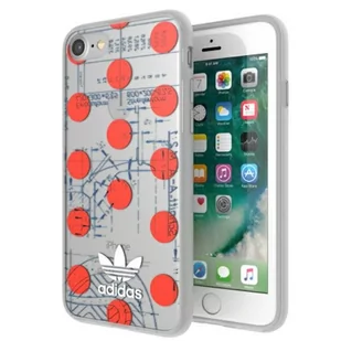 adidas Adidas Originals 70 's Clear Cover Red-White, rękawkami iPhone 8/7/6S/6 28494 - Etui i futerały do telefonów - miniaturka - grafika 2